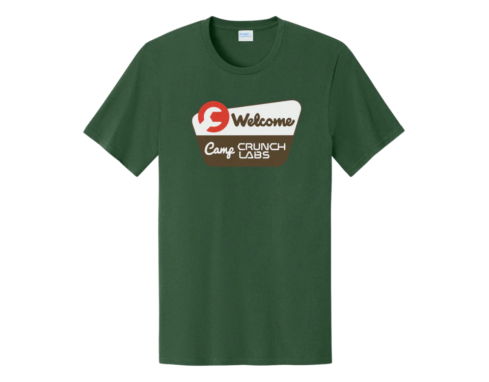 Camp CrunchLabs Logo T-Shirt (Green)