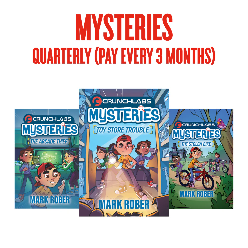 CrunchLabs Mysteries Book Series - Pay Quarterly