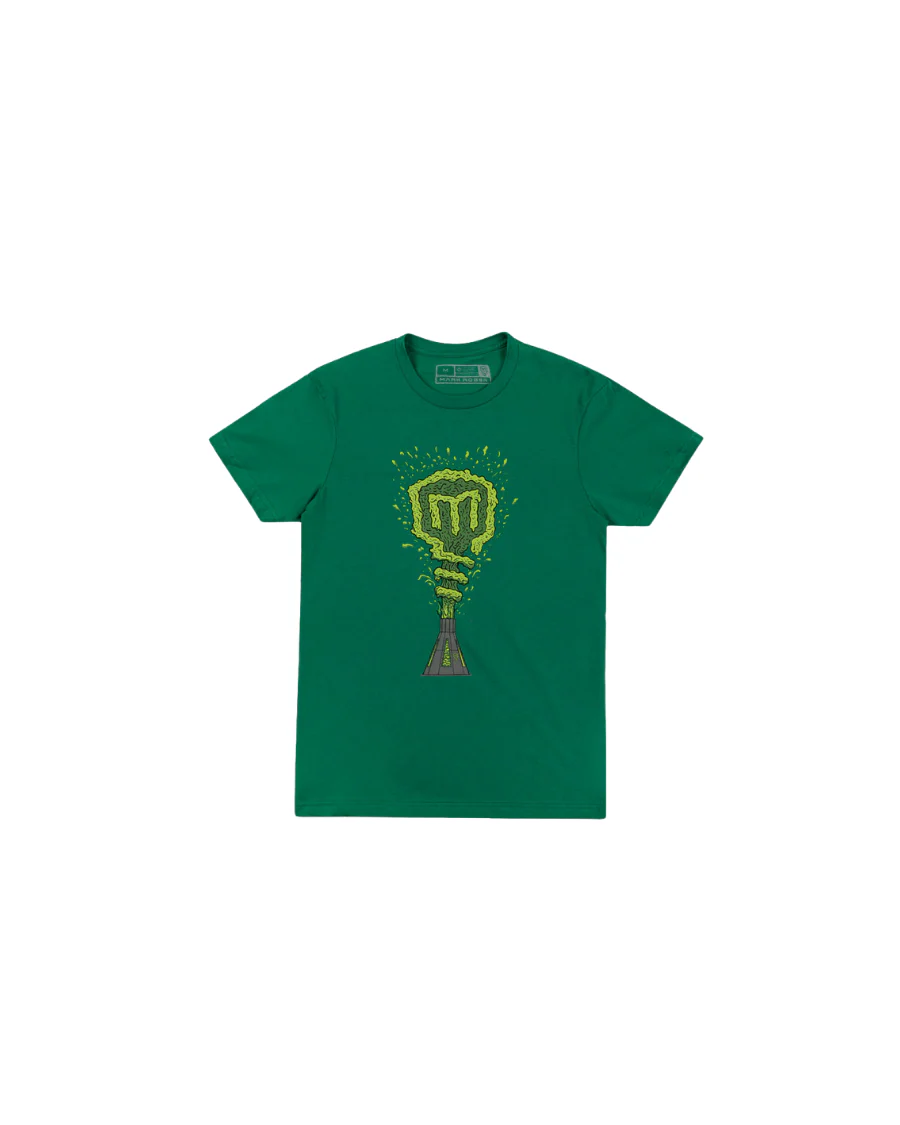 Mark Rober Elephant Toothpaste Glow In the Dark T-Shirt (Green)